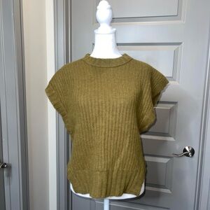 Tela Olive Knit Sweater